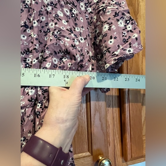 Prairie style Bloom Chic layered floral with flutter sleeves! Bohemian fullness! - Picture 7 of 12